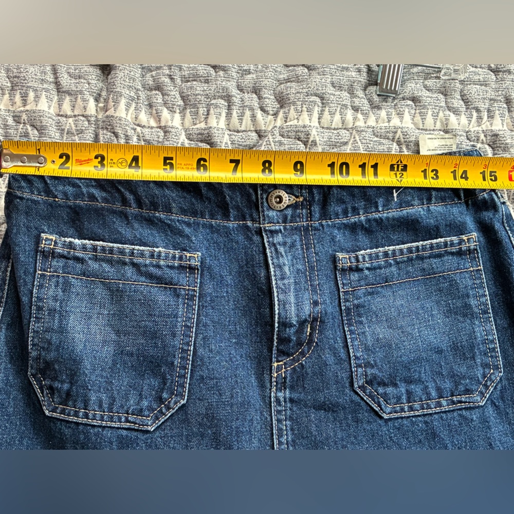 Tommy Hilfiger Vintage Y2K Long Denim Skirt Size 4 - Picture 11 of 11